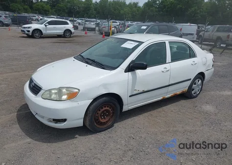 2005 Toyota Corolla Ce from USA, damaged, VIN 2T1BR32E35C448173